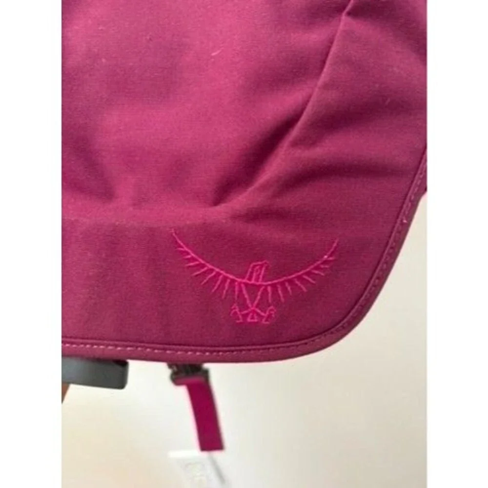 Osprey Flap Jack Mini Messenger Bag Magenta Purple Crossbody Shoulder